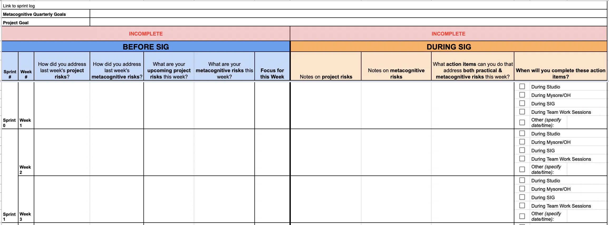 Metacognitive Reflection image 1