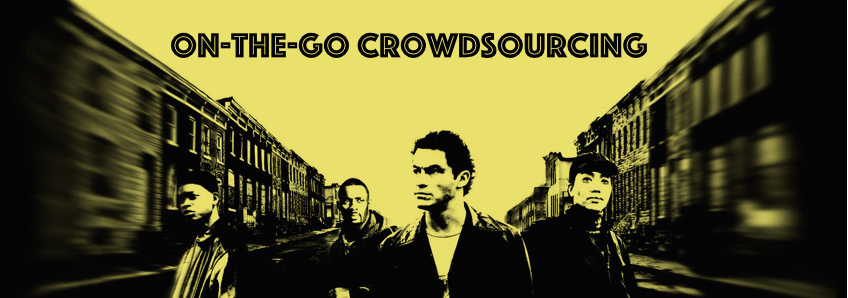 On-the-Go Crowdsourcing